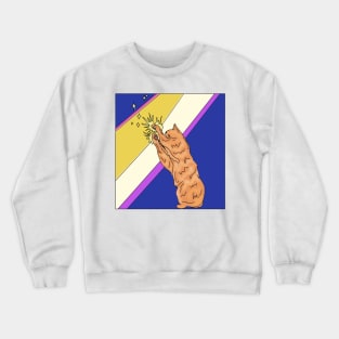 Glimmer kitty Crewneck Sweatshirt